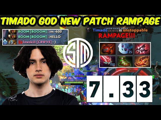 Timado [Chaos Knight] Rampage FULL SLOT BUILD 7.33 NEW PATCH Dota 2