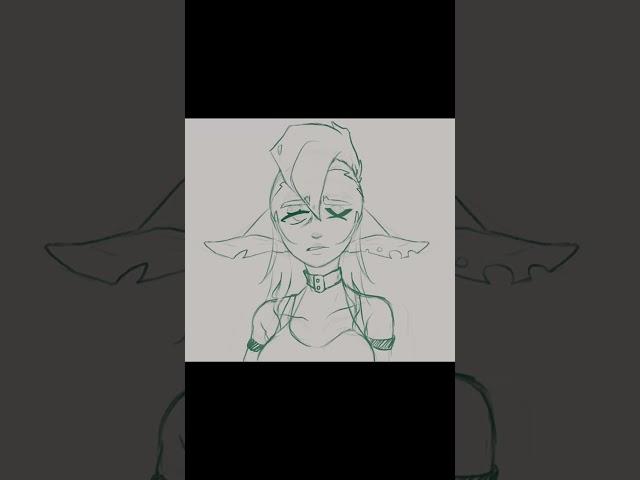 Commission Timelapse  #vtuber #vtuberclips #twitch #art #commissions