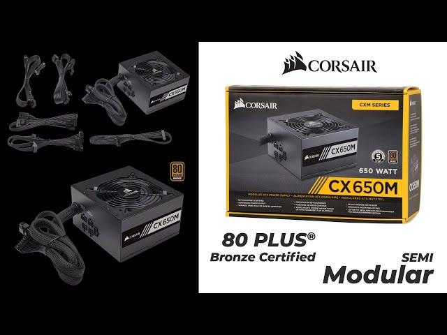 Best Power Supply - Corsair CX650M Unboxing