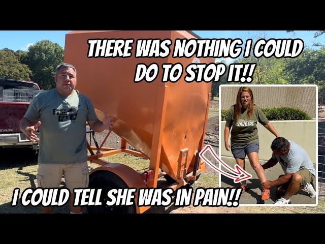 Stephanie‘s accident is worse than what we thought!! I felt helpless.￼