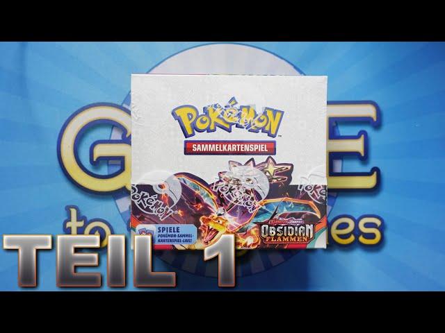 Pokémon - Ziehen wir Glurak ex? - Obsidian Flammen Booster Display Teil 1 Opening / Unboxing