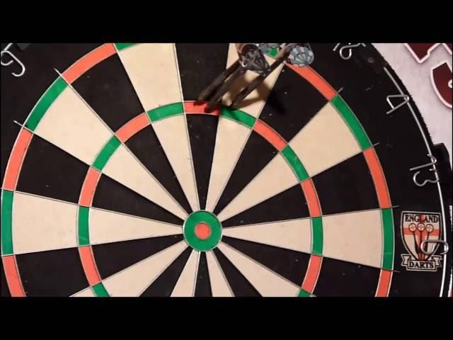 How I throw darts in detail and slow motion