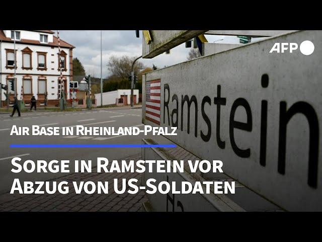 Sorge in Ramstein vor Abzug von US-Soldaten | AFP