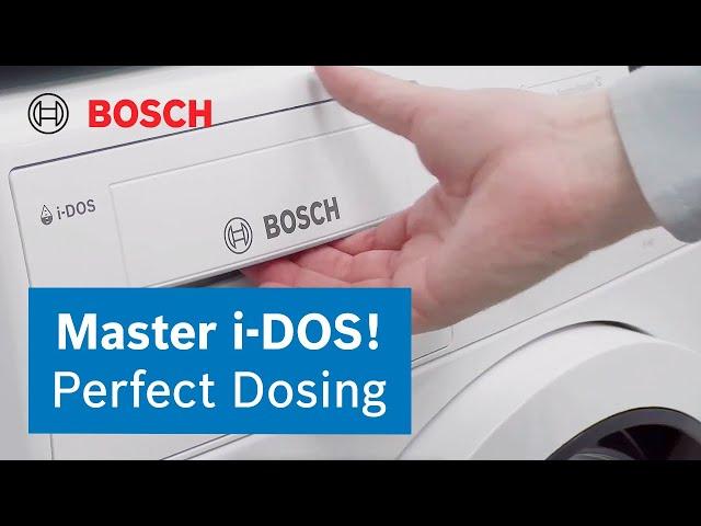 How to Master Bosch i-DOS System | Fill, Activate, and Settings (Type M) | Bosch Home UK/Ireland