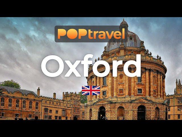 Walking in OXFORD / England (UK) - 4K 60fps (UHD)