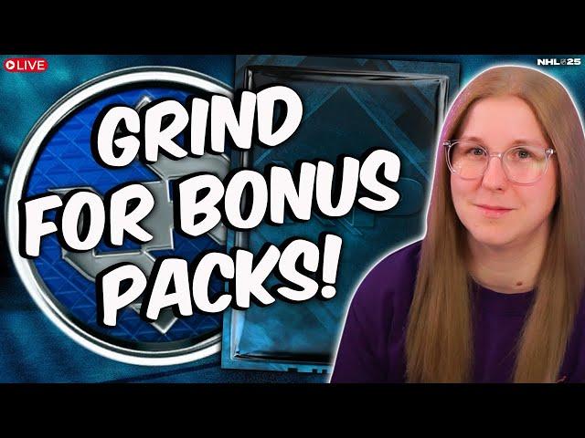 NHL 25 BONUS PACK GRIND!