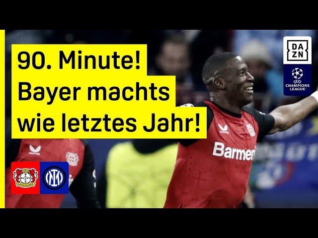 Lucky-Punch! Mukiele knackt Inter-Abwehr: Leverkusen - Inter Mailand | UEFA Champions League | DAZN