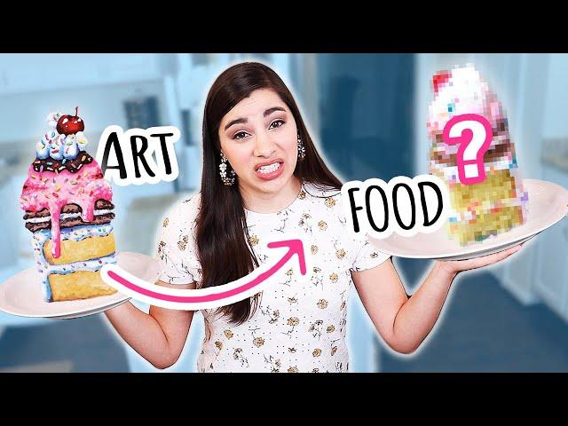 I Brought My Painting to Life | Bake With ME #7