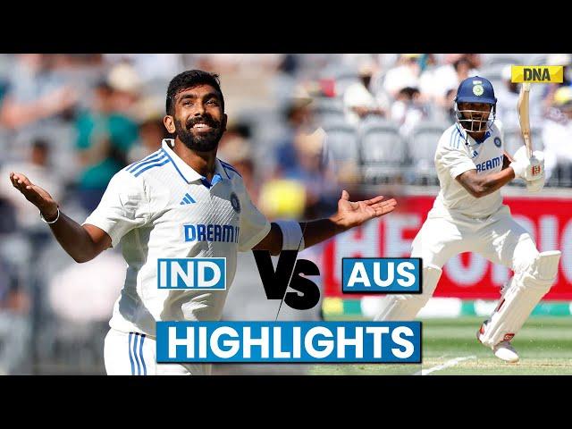 IND Vs AUS Highlights: Jasprit Bumrah Shines, AUS 67/7 At Stumps I India Vs Australia Highlights