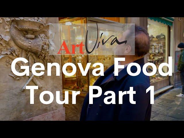 Gourmet Food Tour In Genova Part 1