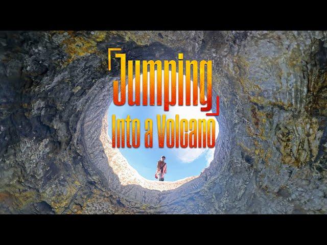 「Jumping」Into a Volcano!