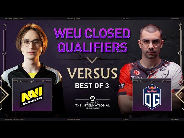 Full Game: OG vs Navi JR (BO3) - Game 1 | The International 2025: WEU CQ