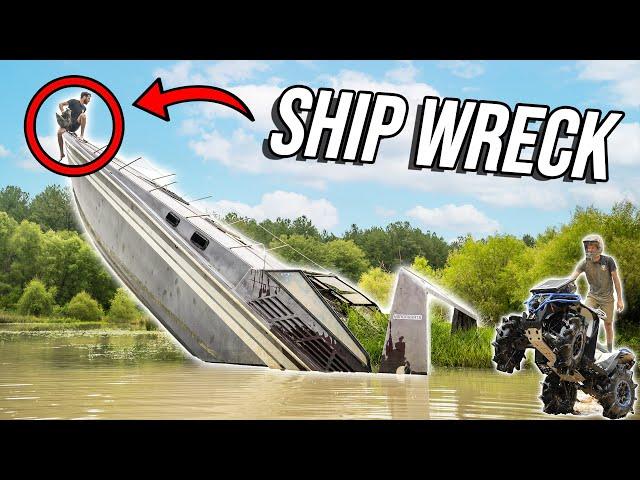 We Found Abandoned SHIP WRECK!