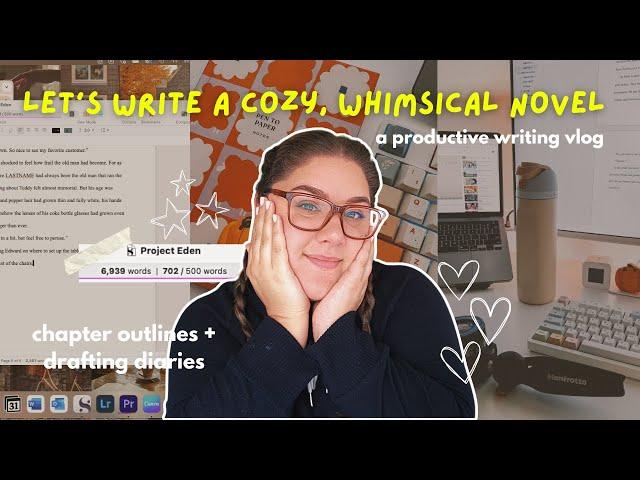  a very cutesy, very productive writing vlog + free notion template