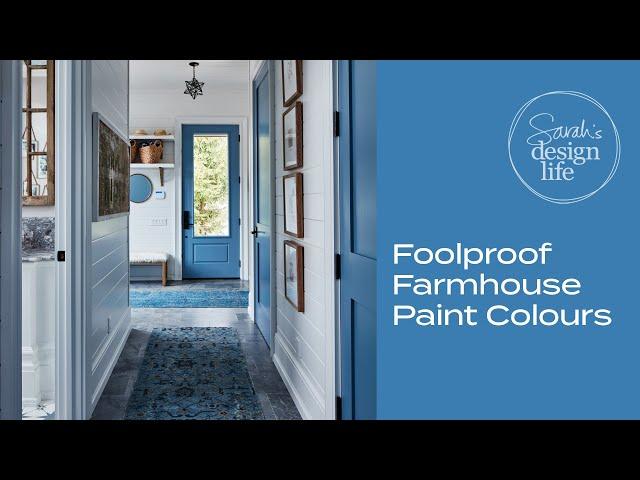 Foolproof Farmhouse Paint Colours: Starlight Farm Tour!