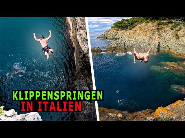 Neue Tricks von 20 METERN! | Klippenspring-Tour in La Spezia  | Jan Schlappen