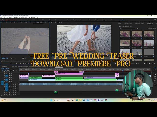 Free Pre Wedding Teaser  Project Download || Premiere Pro ( Part 2)