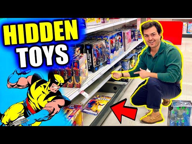 RARE MARVEL Figure found under the toy shelves at TARGET!