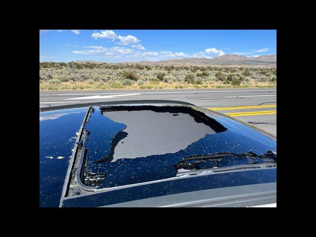 Sunroof Glass  #coronasunroof #sunroofglassreplacements