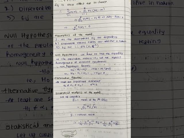 #ANOVA ONE WAY CLASSIFICATIONS  PART 1 # EXAMS #swag