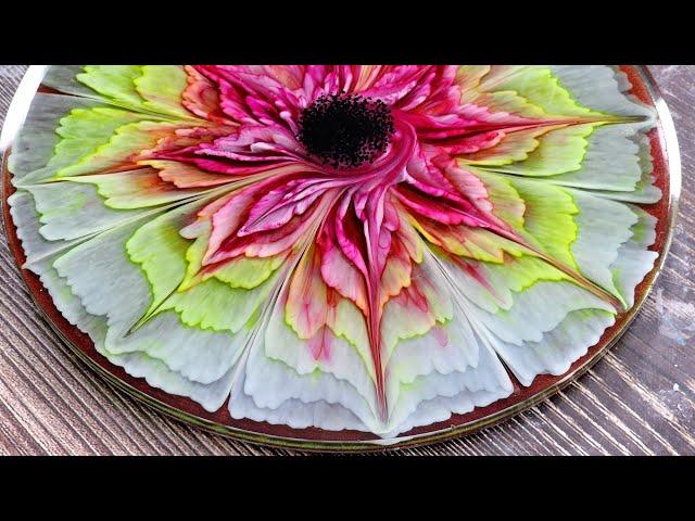 #1598 Gorgeous Easy Resin 3D Bloom