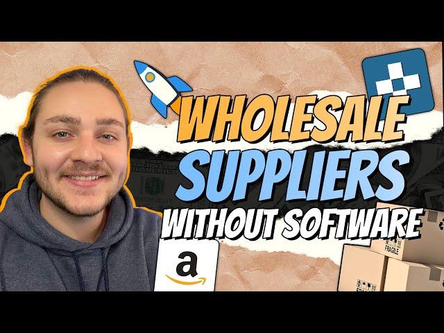 How to Find Amazon Wholesale Suppliers Without Software for FBA