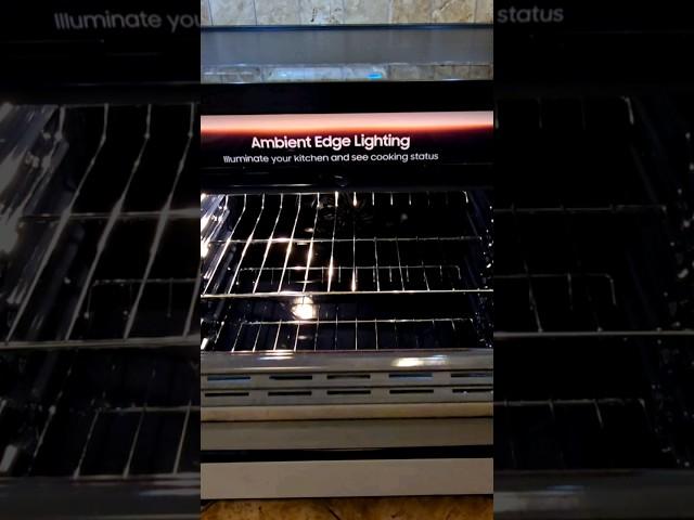 Artificial intelligence opens my oven with voice command Samsung's Bespoke AI Induction Range
