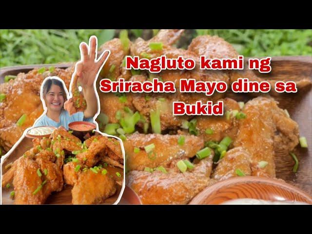 Nagluto kami ng Sriracha Mayo Wings dine sa Bukid | Grabe ang gaganda ng mga regalo