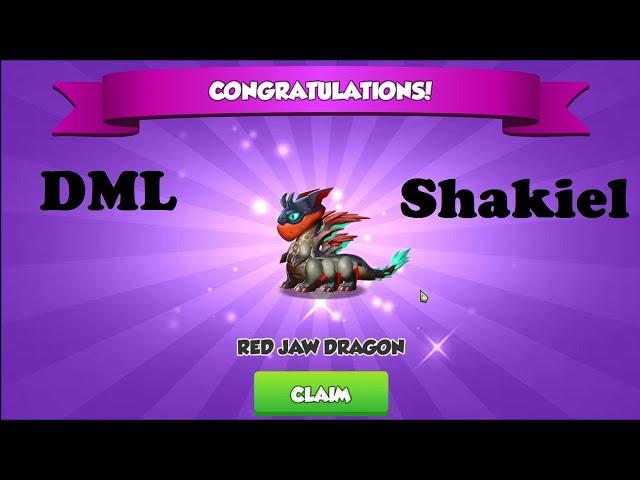 Got Red Jaw Dragon | Treasure Hunt Reward | Dragon Mania Legends