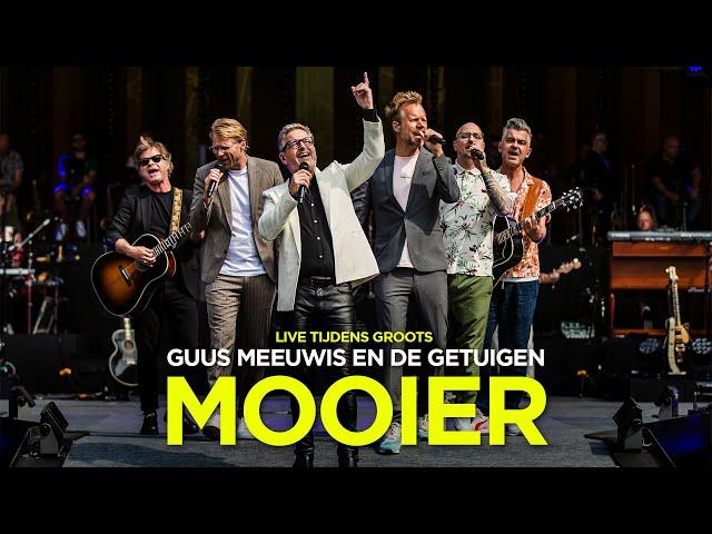 Guus Meeuwis & De Getuigen - Mooier - Live @ Groots Met Een Zachte G 2023 (Official Video)