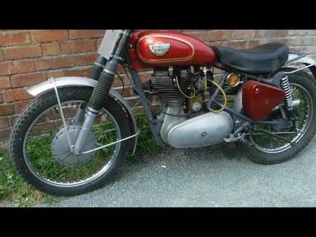 Royal Enfield 350 Scrambler, early 50's awakes - the ride home, part 2.