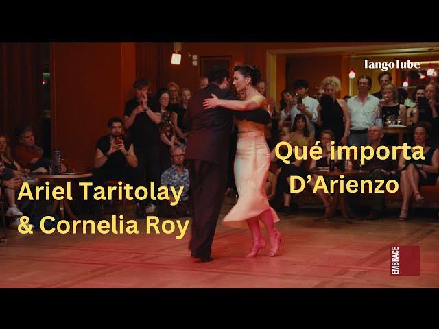 Ariel Taritolay y Cornelia Roy - Qué importa (D'Arienzo) Embrace Berlin Tango Festival 2024