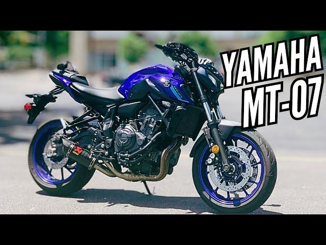 2024 YAMAHA MT-07 | BEST BEGINNER MOTORCYCLE? | OR IS IT!