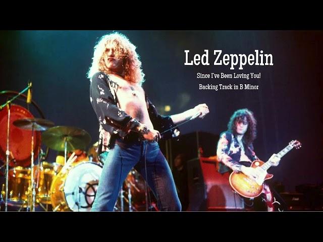 Play Like Jimmy Page with This Led Zeppelin  B Minor Guitar Backing Track