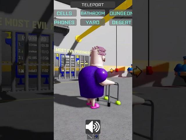 BARRY'S PRISON RUN in ROBLOX! #roblox #obby #barry