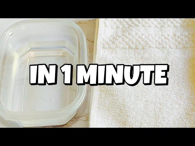 HOW TO MAKE A WARM COMPRESS IN 1 MINUTE!