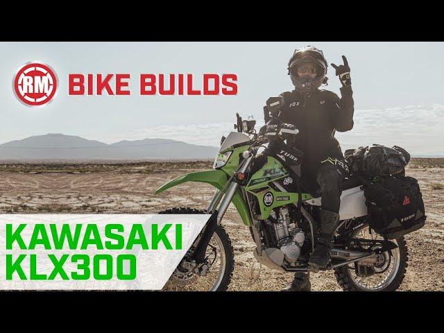 Kawasaki KLX300 Light Adventure Bike Build