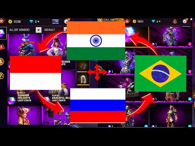 Open Free Fire ID In Any Server || Kisi Dushre Server mein Apna ID Kaise Banaye