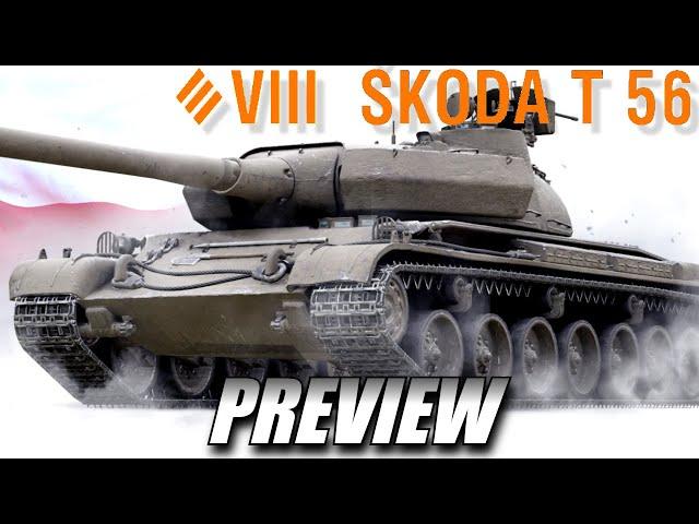 New Czech Heavy Skoda T56 Autoloader World of Tanks