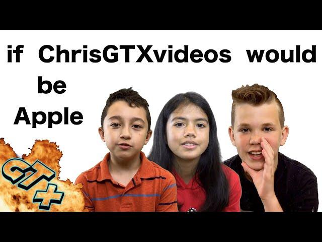 Apple style channel trailer  ,( FUNNY ) if ChrisGTXvideos would be Apple ( Commercial ?)