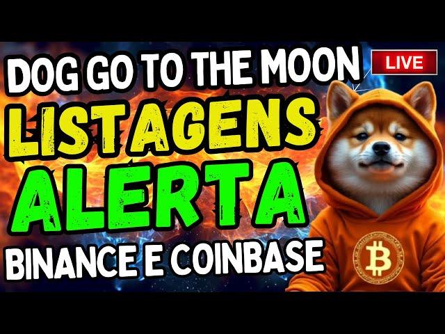 DOG LISTAGEM NA BINANCE E COINBASEMEMECOINS VÃO EXPLODIRVEJAM O POTENCIAL