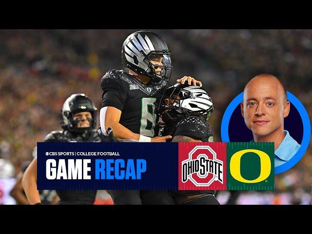 Josh Pate reacts to THRILLING win for Oregon vs. Ohio State | Game Recap