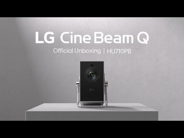 2024 LG CineBeam Q: Official Unboxing | LG