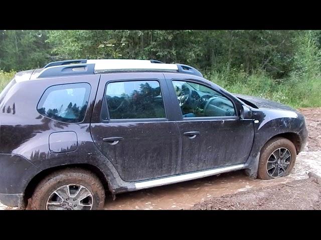 оффроуд Пермь прокатились с Дастер турбо дизель))renault duster turbo diesel