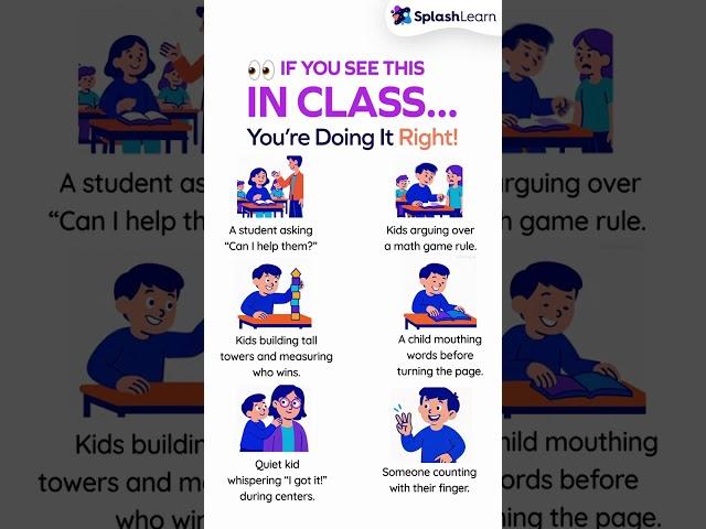 Teachers know real learning when they see it. 