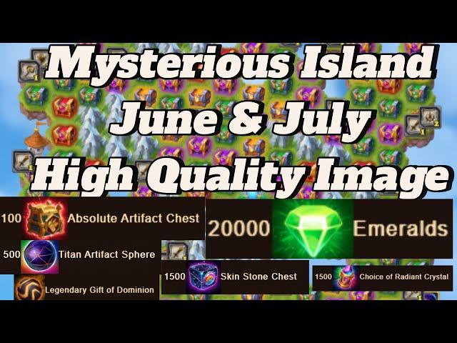 Best Routes for Mysterious Island July & June 2024 - Hero Wars: Dominion Era