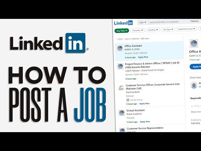 How To Post A Job On Linkedin 2025 (Step by Step)