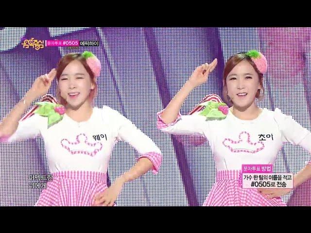 【TVPP】Strawberry Milk(Crayon Pop) - OK, 딸기우유(크레용팝) - 오케이 @ Show! Music Core