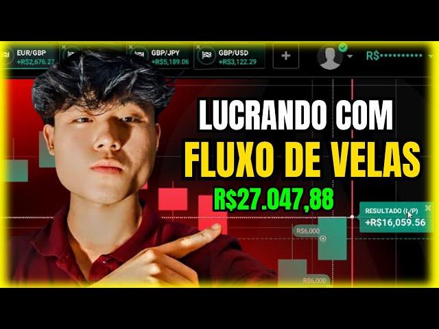 REVELEI O SEGREDO DO FLUXO DE VELAS QUE ME FEZ GANHAR R$27.047,88 (na prática)