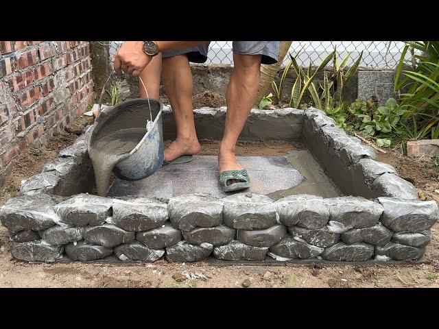 Very Cool Cement Ideas - Beautiful Garden Design And Decoration Ideas For You